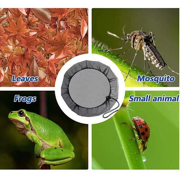 4-pack skyddsnät för vattentunna regntunna Diameter 60cm
