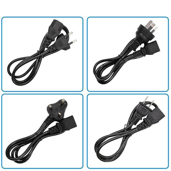 12v 8a AC/DC-adapter strømforsyningsoplader til LED-lysbånd CCTV-router 5.5x2.1-2.5mm hanstik US//EU/AU P—ls