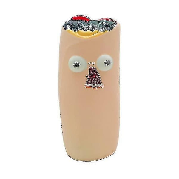 13*5,5 cm 2 stycken Burrito Mjuk Docka Långsam Återhämtning Dekompressionsleksak