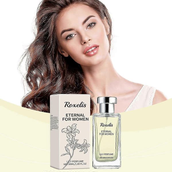 Lily Parfume til Kvinder - Langvarig Frisk Appelsin & Rav Duft i 50ml