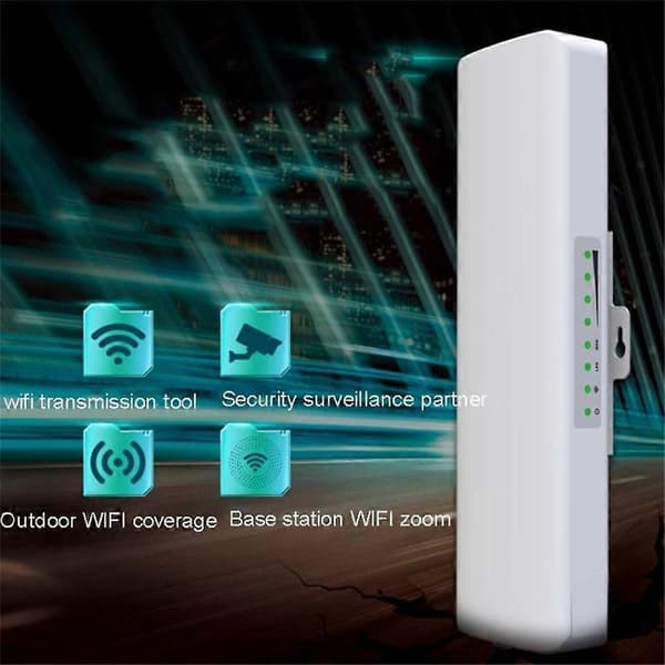 COMFAST CF-E314N V2 Trådløs Bro 5KM Utendørs 300M Overvåking AP / Langdistanse WiFi-forlenger for Samfunnsovervåking[ls] Monivärinen