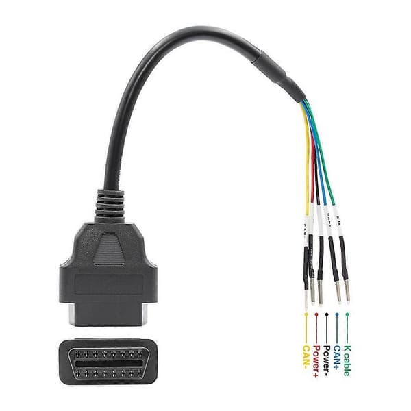OBD2 Hun 16 Pin K+can Line Jumper Tester Bil Diagnostisk Kabel Not Specified