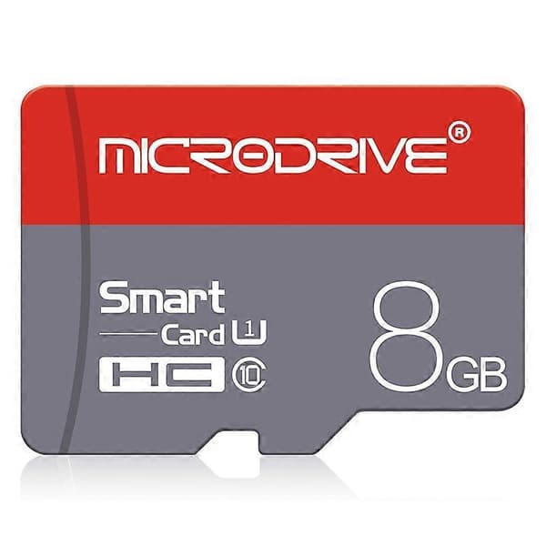 Microdrive 8GB High Speed Class 10 Micro SD(TF) Hukommelseskort Not Specified