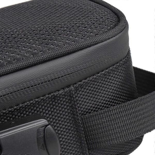 Luktsikker pose med lås, karbonforet luktsikker etui beholdere for reiseoppbevaring kullpose – ls Black