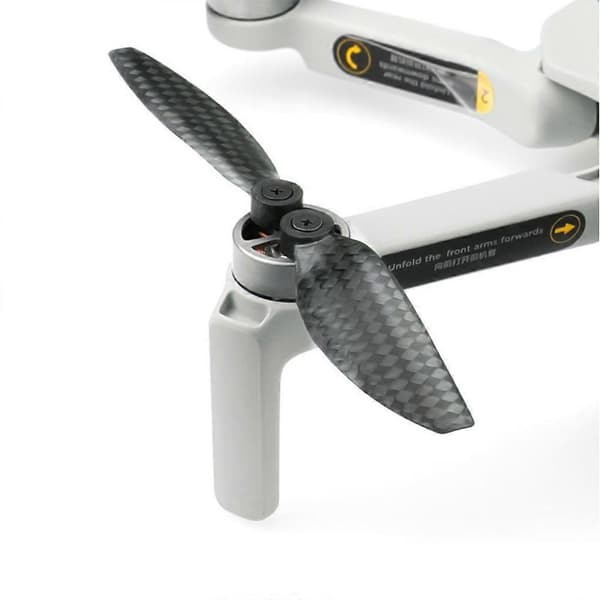 Karbonfiber Drone Støyreduserende Blad Propeller Erstatning for Mavic Mini—ls 2 uppsättningar