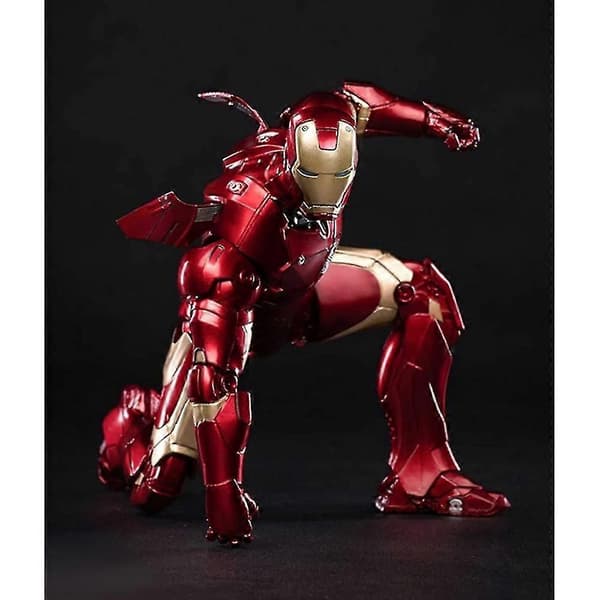 tums Ironman Mk3 actionfigur, lyxig målning med alla leder, rörlig samlarleksak