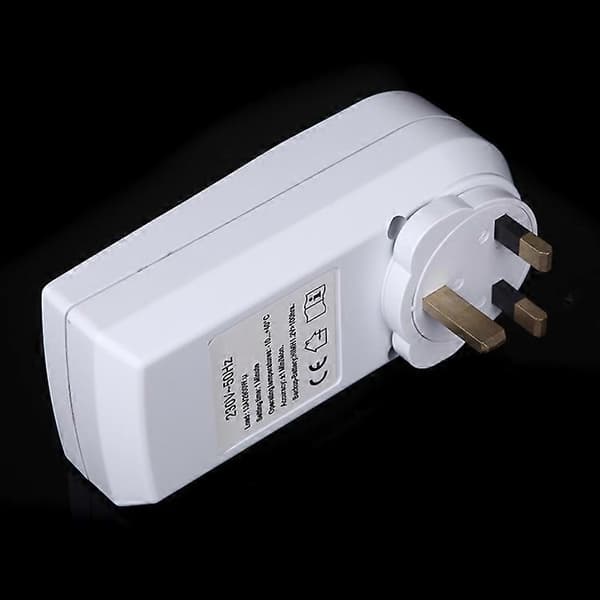 AC 230V Smart Home Plug-in LCD Display Ur Sommer Tid Funktion 12/24 Timer Udskiftelig Timer Switch Stikkontakt, Stik Not Specified
