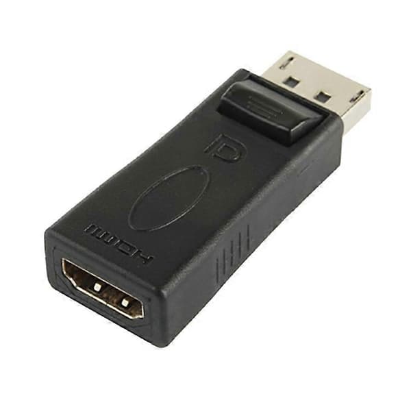 DisplayPort hann til HDMI hunn-adapter (svart) Black
