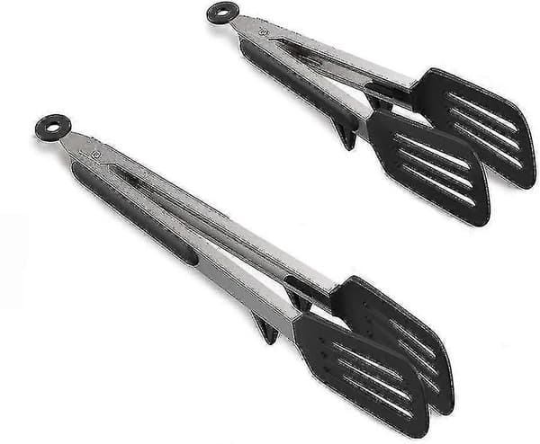 Madklemme, madclips i rustfrit stål med beslag, 2 stk.