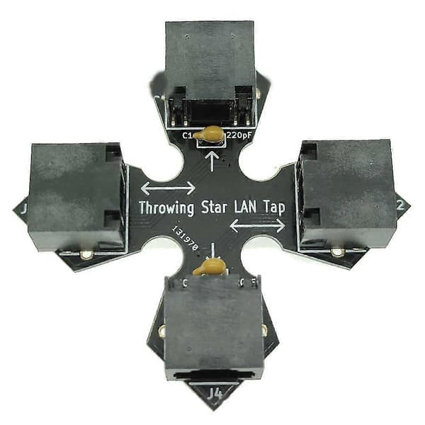 Netværkspakkefangerværktøj Lan Throwing-star-instruktioner Samlet—ls