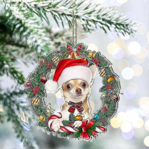 Cavalier King Charles Spaniel-gaver - King Charles Cavalier-pynt til juletræ, Cavalier King Charles jul
