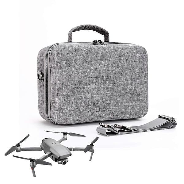 Stødsikkert vandtæt bærbart etui til DJI Mavic 2 Pro / Zoom og tilbehør, Størrelse: 29cm x 19.5cm x 12.5cm (Grå) Grey