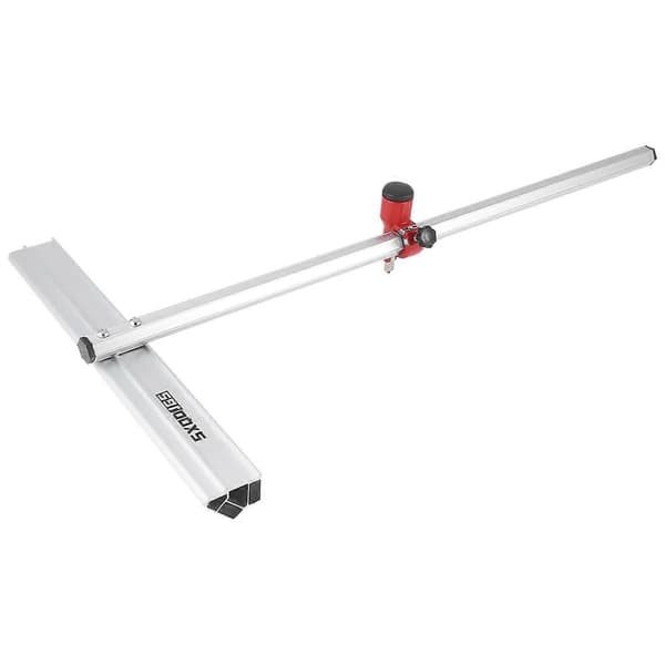 Glasskärare T-formad glaspushkniv Högprecision manuell bärbar kakelskära Silver & red