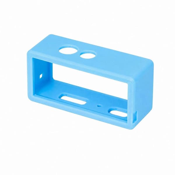 Kamerasilikonram skyddsfodral för Kodak Charmera nyckelring / Charmera 1987 Light Blue