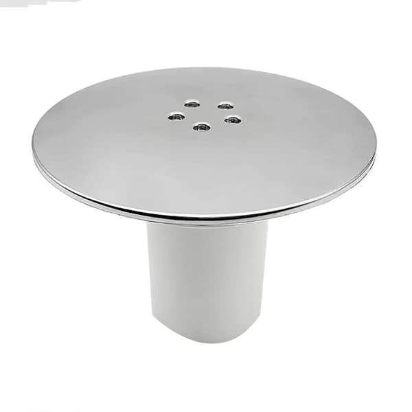 2X Dusjavløpsdeksel, Dusjplugg Hulldeksel 90mm/115mm Plugg Avløpserstatningshull Forkrommet Finish