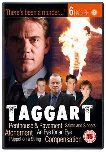 Taggart seks disc sæt B (2007) cert 15 6 discs - Region 2—ls DVD DVD