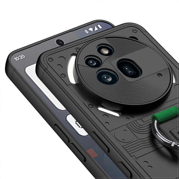 Shield Side Armbånd Magnetisk Telefoncover Carbon fiber For Nothing Phone 3a Pro