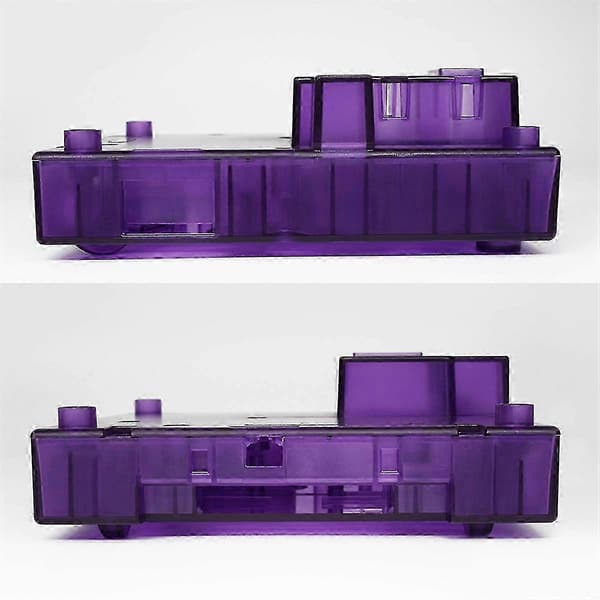 Erstatnings Gameboy Player Skal til Spillekonsol Dele—ls Transparent Purple
