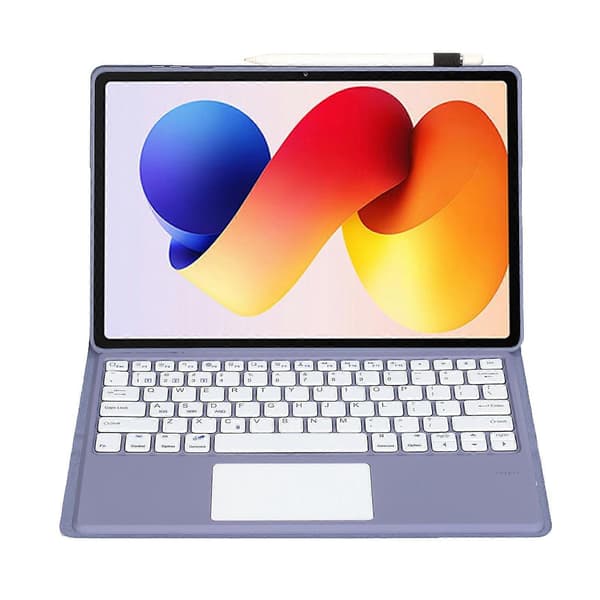A0N19-A for Xiaomi Redmi Pad 2 Pro/Poco Pad M1 avtakbart Bluetooth-kompatibelt tastaturdeksel med stativ