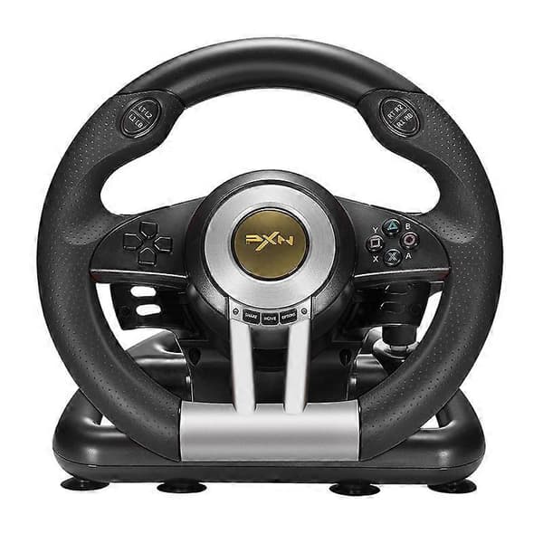 PXN-V3 Racerspil Rat til PC / PS3 / 4 / xbox one / switch Svart