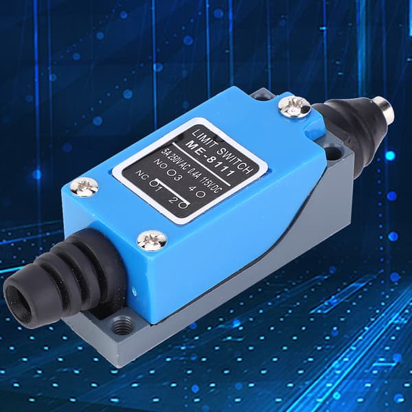 ME-8111 Grænseafbryder 250VAC 50~60Hz 115VDC Justerbar Rullearm Mikroafbryder 10 x 2,8 x 2,5cm