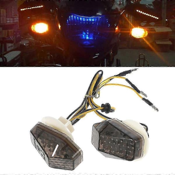 LED-blinklys til Suzuki GSXR 600 motorcykler, planmontering -XN