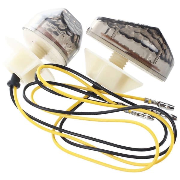 2 X 15 LED Blinker Motorcykel Indikatorlampe Gul Til CBR 600 RR Ny—LS