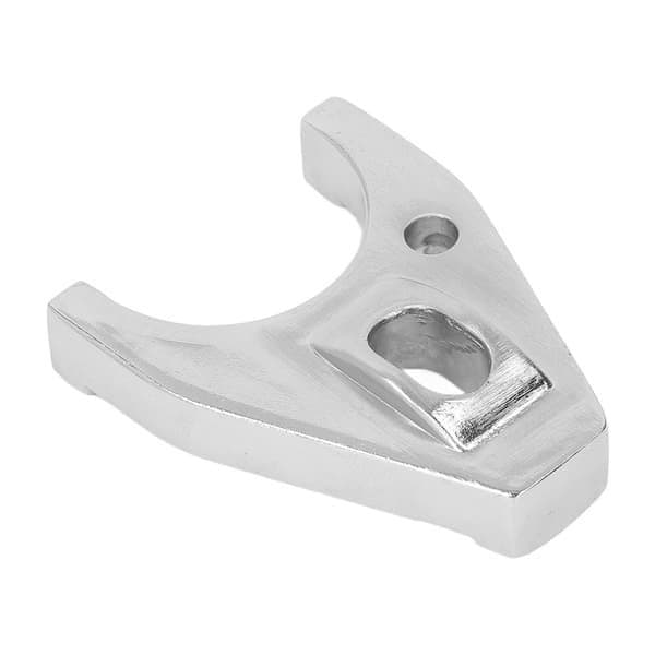 Chrome Distributor Hold Down, Billet Aluminum, for CHEVY Distributors V8 V6