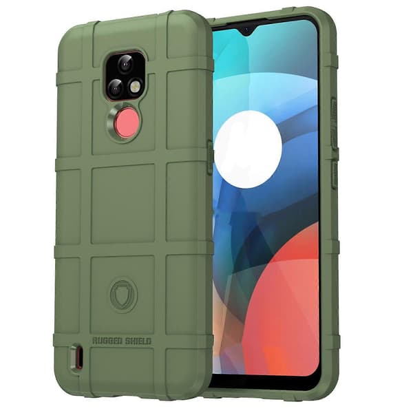 För Lenovo K12 Heltäckande Stötsäkert TPU-telefonfodral Black