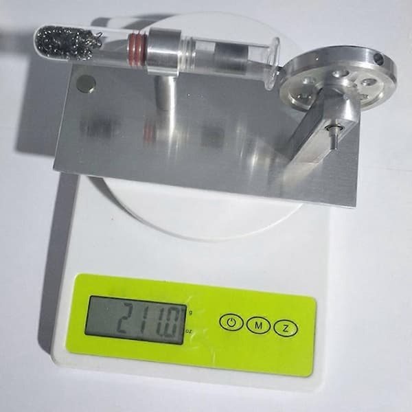 Stirlingmotor Model Strømgenerator Model Dampkraft Fysik Videnskabslaboratorium—ls