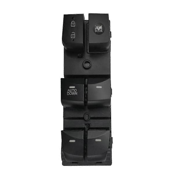 For 2011 2012 2013 2014 2015 Power Master Window Lift Control Switch Lhd 93570-3x000 Svart – ls
