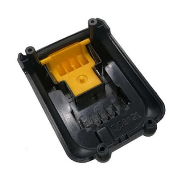 DCB120 batteri plastikhus til Dewalt 10.8V 12V lithium-ion batteri Dcb125 Dcb127[ls] Musta