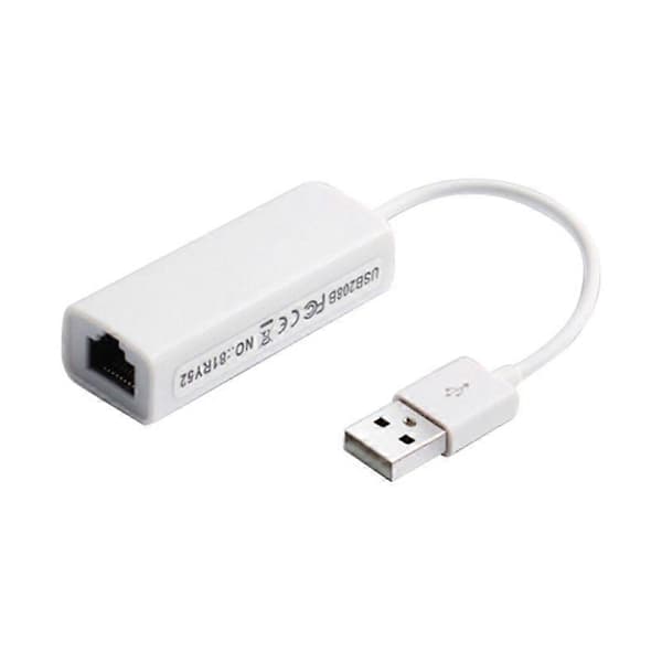 10/100 Mbps ekstern USB 2.0 til RJ45 netværkskort LAN-adapterkabel til pc bærbar JIKAIX