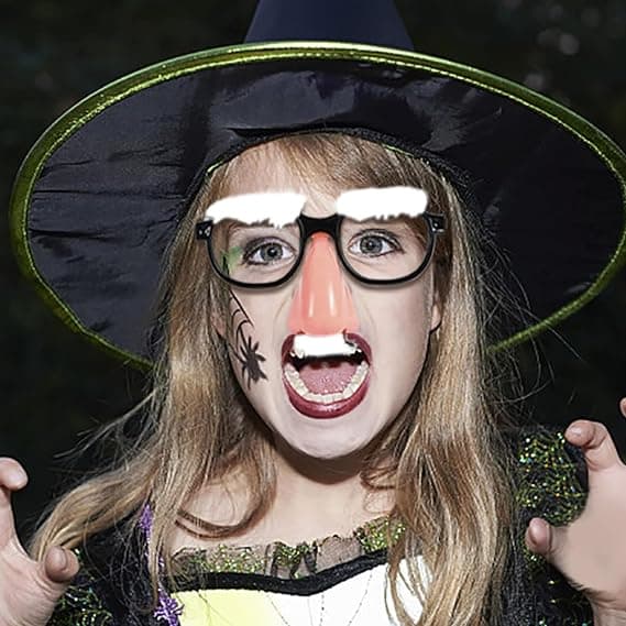 Stykker Store Nese Morsomme Briller Halloween Briller Store Nese Hallow