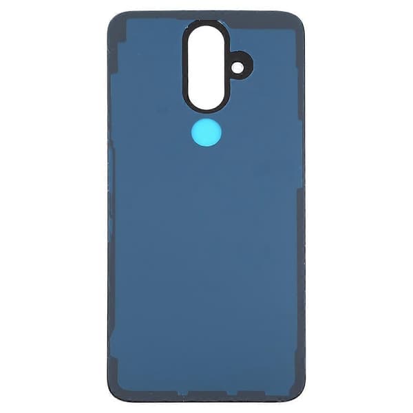 Batteribagcover til Nokia X71 (sort) Black