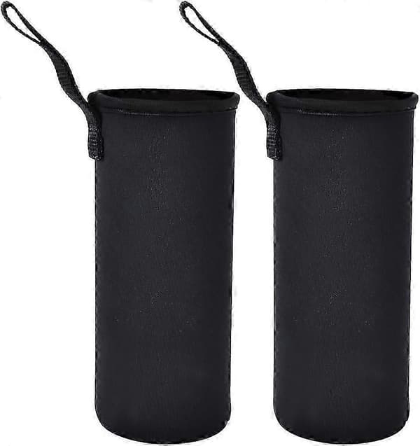 Flaskhylsa 2-pack Vattenflaskhållare Neoprenbärare