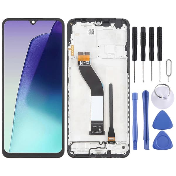 KOMPATIBEL LCD-skjerm Digitizer komplett montering med ramme Not Specified For Xiaomi Redmi 14C 4G