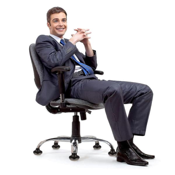 5 stk. Udskiftningshjul til kontorstol, 2 tommer høje glidere til taburet (sort)