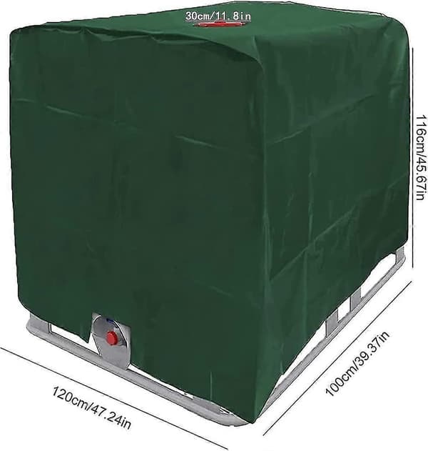 Ibc Tankdæksel - Til 1000 L Vandtank - Til Ibc Tank - Grøn—ls