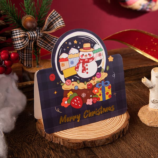 Julkort med God Jul-design, 24 stycken för högtider - 3