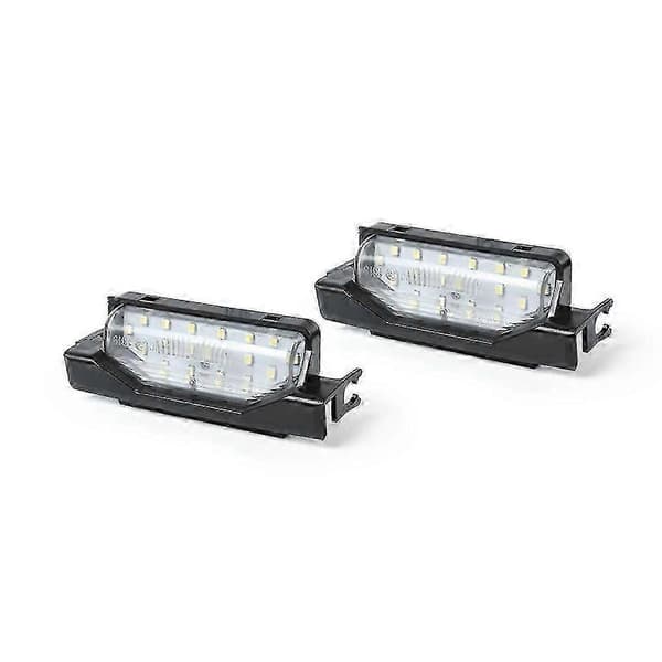 hvide LED nummerpladelys Kompatibel med Mazda 6 GH 2007-2012 Kompatibel med Mazda RX-8 2004-2012