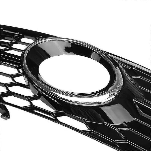 Bil Front Bumper Tåkelys Lampe Grill Deksel Sølv For- A6 C6 S-line 2008-2011 4f0807681q01c 4f080—ls