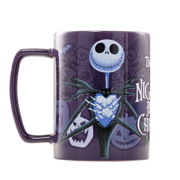 Nightmare Before Christmas muki nallepeitolla, 440ml 454