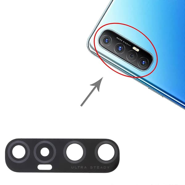 Til OPPO Reno3 Pro 10 stk. bagkameraobjektiv Not Specified