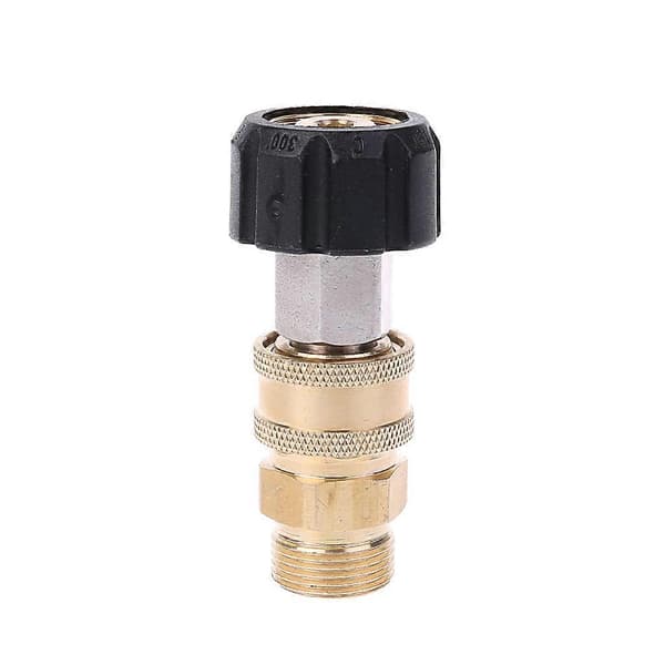 5000PSI Tool Daily Højtryksrenser Adapter Sæt Lynkoblinger Kit M22 14 Guld—ls Gold