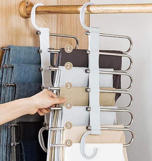 Housuripustimet 2 kpl monikerroksinen housuteline—ls grey