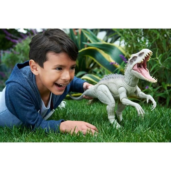 Indominus Rex -kamuflaasihahmo - Mattel - HNT63 - Dinosaur Jurassic World Monivärinen Harmaa Grå Plast