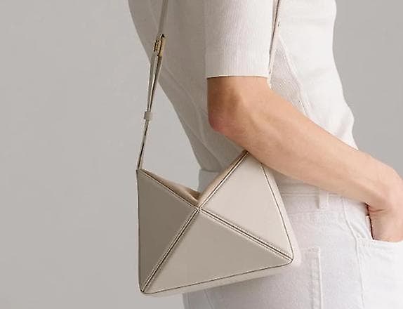 Dame Skulderveske Crossbody Bag—ls Beige