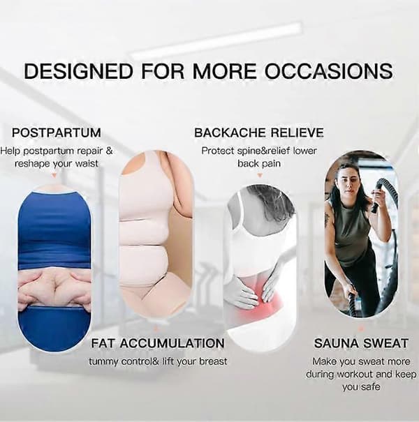 Taljetræner til kvinder Saunabælte Maveindpakning Plus Size Snatch Me Up Bandage—ls 3m