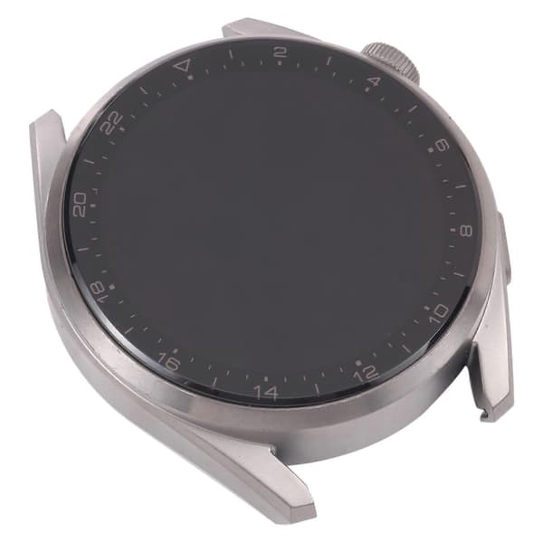 KOMPATIBEL LCD-skærm og Digitizer Fuld Samling Med Ramme til Huawei Watch 3 Pro (Sølv) Silver